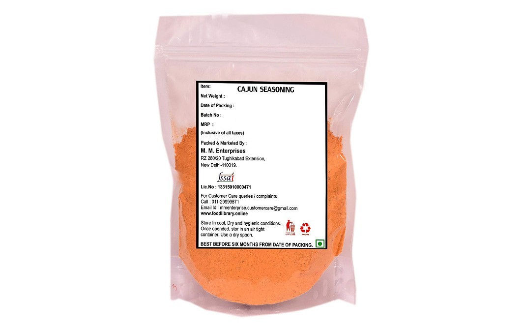 Food Library Cajun Seasoning    Pack  200 grams